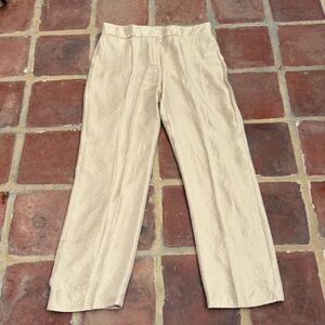Chico's Travelers Collection metallic sparkle pants - Chico size 1.5